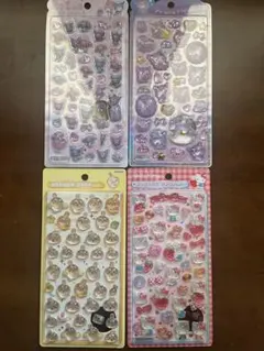 ボンボンドロップシール うるちゅるポップシール4枚 正規品 台紙にへこみあり