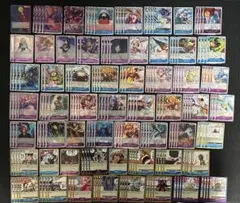 ワンピースカード　サンジ青紫　ヴィンスモーク家／麦わらの一味　デッキパーツ