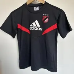adidas 黒 赤 Tシャツ climalite