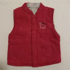 ベビーベスト 90cm リバーシブル