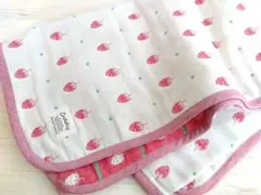 更に…超超破格！❤みかん❤贅沢12重ガーゼ☆超特大ブランケット☆苺