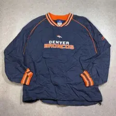NFL ナイロンプルオーバー刺繍口ゴ センターロゴ バックロゴ 