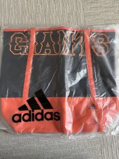adidas GANTSロゴトートバッグ オレンジ/黒