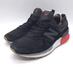 new balance ニューバランス スニーカー 24.5cm ブラック