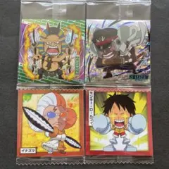 大海賊シールウエハース　4枚セット