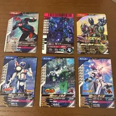 ガンバレジェンズ　仮面ライダーゼッツ等カード12枚セット