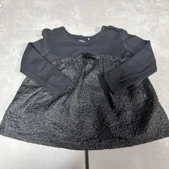 子供服　ベビー服　トップス　長袖　黒　ブラック