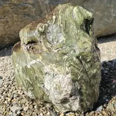 秘蔵 津軽半島 小泊産 天然石 水石 鑑賞石 紋様石 盆石 - メルカリ
