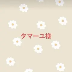 タマーユ様　専用