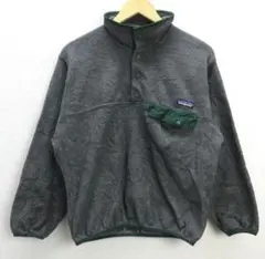 パタゴニア シンチラ スナップT グレー グリーン