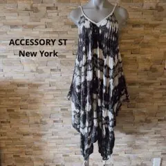 【訳あり】キャミソール　タイダイ　チュニック　エスニック　ワンピース