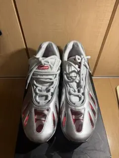 Supreme Air Max 95 シルバー/レッド