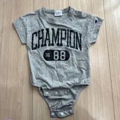 Champion グレー ロンパース70cm