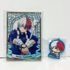 ヒロアカ 轟焦凍 雄英高校オープンスクール カップケーキ アクリルボード