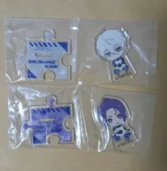 ブルーロック　一番くじ　決戦の覚悟　アクリルスタンド　凪誠士郎　御影玲王　セット