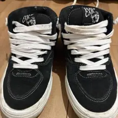 USA企画　VANS ハーフキャブ ブラック スニーカー
