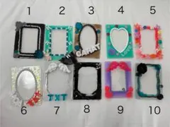 トレカフォトフレームセット3個
