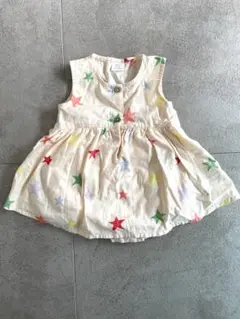 NEXT baby スター柄 ワンピース ロンパース　総柄のサムネイル