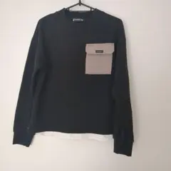 KANGOL KIDS 黒 スウェット トップス