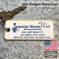 アメリカ製USA Vintage オハイオ モーテル ホテル キー No191