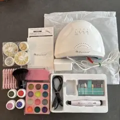 Petitor ジェルネイル一式セット LED/ネイルマシン/マグネットネイル