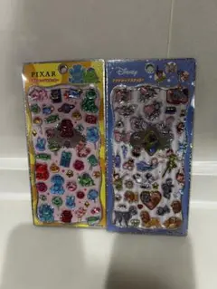 プチドロップステッカー　ダンボ　モンスターズインク