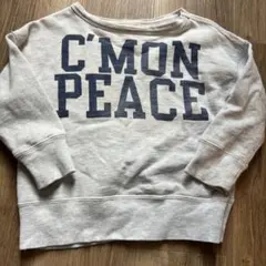 C'MON PEACE スウェット キッズ