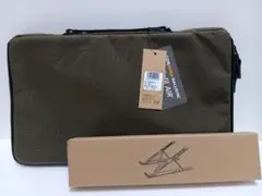 【NOB】ミレピィ　クラッチPCバッグ MKカーキー☆＋ノートパソコンスタンド