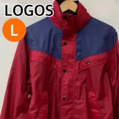 LOGOS アウター ジャンパー ナイロンジャケット レッド L【CT2600】のサムネイル