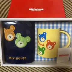 ミキハウス　タオル　コップ　セット　ギフト