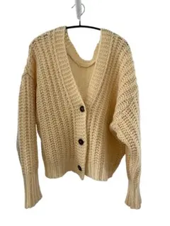 CIAO PANIC クリーム色カーディガン