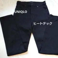 UNIQLO ヒートテックウルトラストレッチスリムジーンズ WOMEN ブラック