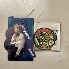 BE:FIRST JUNON ジュノン 空カードタグ 2:BEワッペンステッカー