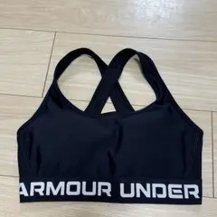 ARMOUR UNDER スポーツブラ Mサイズ ブラック