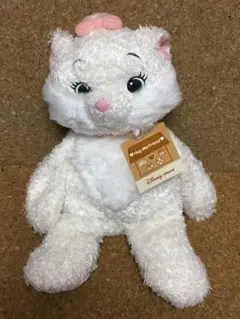 Disney マリーちゃん ぬいぐるみ タグ付き