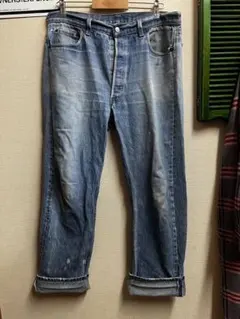 ヴィンテージ　USA製 80's 501 デニム