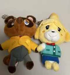 あつまれ どうぶつの森 ぬいぐるみ マスコット たぬきち しずえ