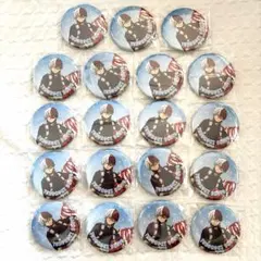 ヒロアカ　缶バッジ　クリームソーダ　轟焦凍