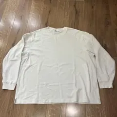 ユニクロ U エアリズムコットンクルーネックTシャツ　ホワイト　4XLサイズ