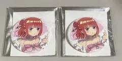 五等分の花嫁 ツリービレッジ エンジェルリボン 缶バッジ 二乃 2点セット