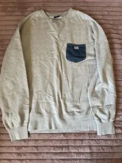 リチャードさま専用美品Lee（リー）デニムポケットクルースウェットXL