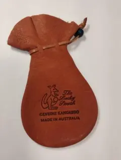 オーストラリア カンガルー 革 金玉 キーポーチ 幸運袋 ラッキーポーチ