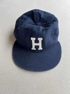 Ebbets Field Flannels Hロゴ キャップ ネイビー　USA製のサムネイル