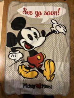 ディズニー　ミッキーマウス ブランケット