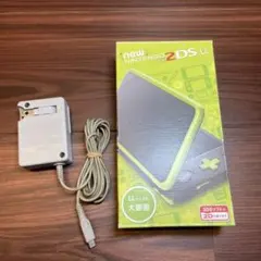 Newニンテンドー2DS LL 本体 ブラックライム ほぼ新品 3568