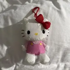 ハローキティ ぬいぐるみ カラビナ付き