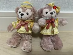 ディズニーリゾート 30th ダッフィー・シェリーメイ ぬいぐるみバッジ