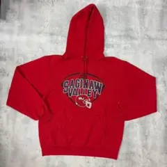 00s champion チャンピオン カレッジ スウェット パーカー 赤