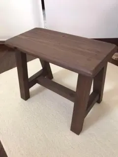 ［安定感up！］80度開脚スツール（ウォルナット色）