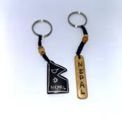 ネパール　キーホールダー　セット